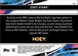 2021 Zoey Stark Topps Finest WWE SHORT PRINT SP REFRACTOR #110 NXT
