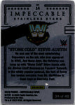 2023 "Stone Cold" Steve Austin Panini Impeccable PURPLE STAINLESS STARS 34/49 #14 WWE Legend