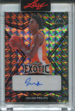 2022 Julian Phillips Leaf Exotic ROOKIE ELEPHANT AUTO 3/5 AUTOGRAPH #BA-JP2 Minnesota Timberwolves