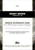 2024 Bucky Irving Topps Incpetion ROOKIE AUTO 12/99 AUTOGRAPH RC #RA-BI Tampa Bay Buccaneers
