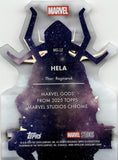 2025 Hela Topps Chrome Marvel Studios MARVEL GODS DIE CUT #MG-12 Thor