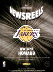 2021-22 Dwight Howard Panini Noir NEWSREELS PATCH 17/25 RELIC #NWJ-DWH Los Angeles Lakers