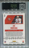 2021 Joe Monatana Panini Phoenix FIRE BURST GMA 10 #82 San Francisco 49ers HOF 8680