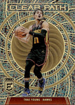 2023-24 Trae Young Donruss Elite CLEAR PATCH GOLD 06/10 #20 Atlanta Hawks