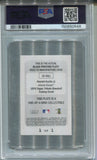 2019 Ronald Acuna Jr. Topps Tribute BLACK PRINTING PLATE AUTO 1/1 ONE OF ONE AUTOGRAPH PSA AUTHENTIC #TA-RAJ Atlanta Braves 0546