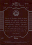 2009 Tom Seaver Topps Sterling FRAMED BURGUNDY 04/10 #102 New York Mets HOF