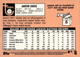 2018 Aaron Judge Topps Heritage BAT ON SHOULDER #25 New York Yankees 3