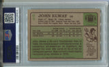 1984 John Elway Topps ROOKIE RC PSA 6 #63 Denver Broncos HOF 8904