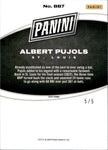 2024 Albert Pujols Panini Black Friday GREEN JERSEY NUMBER 5/5 #BB7 St. Louis Cardinals