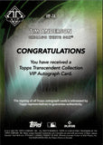 2022 Tim Anderson Topps Transcendent Collection VIP GREEN AUTO 14/20 AUTOGRAPH #VIP-TA Chicago White Sox
