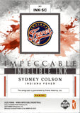 2025 Sydney Colson Panini Impeccable WNBA INDELIBLE INK AUTO 58/99 AUTOGRAPH #INK-SC Indiana Fever