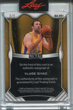 2025 Vlade Divac Leaf Metal GREEN AUTO 3/3 AUTOGRAPH #BA-VD1 Los Angeles Lakers