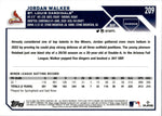 2023 Jordan Walker Topps Chrome ROOKIE RC #209 St. Louis Cardinals 6
