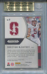 2020 Christian McCaffrey Panini Prizm Draft Picks ORANGE BGS 9.5 #17 San Francisco 49ers 7870