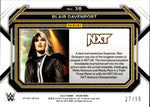 2023 Blair Davenport Panini Prizm WWE ORANGE 27/99 #38 NXT
