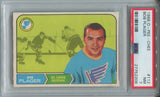 1968-69 Bob Plager O-PEE-CHEE ROOKIE RC PSA 7 #112 St. Louis Blues 2206