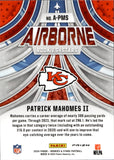 2024 Patrick Mahomes Panini Rookies and Stars RED PLAID AIRBORNE #A-PMS Kansas City Chiefs