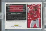2023 Jordan Walker Panini Three & Two EMERALD GREEN ROOKIE DUAL LOGO PATCH AUTO 1/5 AUTOGRAPH RELIC RC #DJA-JC St. Louis Cardinals