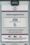 2024 Jordan Walker Topps Pristine PURPLE PULSAR AUTO 49/99 AUTOGRAPH #PA-JWA St. Louis Cardinals