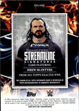 2025 Drew McIntyre Topps Exalted WWE GREEN FOIL STREAMLINE SIGNATURES AUTO 32/50 AUTOGRAPH #STS-DMI Friday Night Smackdown