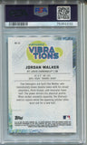 2022 Jordan Walker Bowman Chrome VIRTUOSIC VIBRATIONS PSA 10 #VV13 St. Louis Cardinals 2232