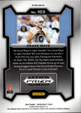2024 Drake Maye Panini Prizm Draft Picks RED WAVE ROOKIE RC #103 New England Patriots