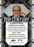 2022 Billy Vera Leaf Pop Century SILVER MOJO AUTO 09/10 AUTOGRAPH #BA-BV1 Billy & the Beaters