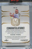 2024 Rafael Nadal Leaf Ultimate Sports U CARD 6 PIECE JERSEY 08/25 RELIC #TUC-20 Tennis
