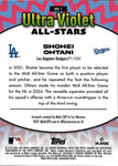 2025 Shohei Ohtani Topps Chrome ULTRA VIOLET ALL STAR REFRACTOR SP #UV-1 Los Angeles Dodgers