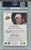 2021-22 Mason McTavish Upper Deck Series 2 YOUNG GUNS ROOKIE RC PSA 9 #451 Anaheim Angels 4088