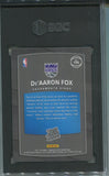 2017-18 De'Aaron Fox Donruss Optic RATED ROOKIE RC SGC 10 #196 SACRAMENTO KINGS 5316