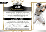 2022 Jace Jung Leaf Trinity ROOKIE PLATINUM PATCH AUTO 08/25 AUTOGRAPH RC #PA-JJ1 Detroit Tigers