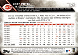2016 Joey Votto Topps Series 2 JACKIE ROBINSON JERSEY VARIATION #426 Cincinnati Reds
