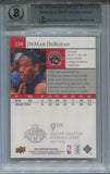 2009-10 DeMar DeRozan Upper Deck STAR ROOKIE BAS AUTHENTIC 10 AUTO AUTOGRAPH #238 Toronto Raptors 9570