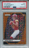 2024 Jayden Daniels Panini Prizm ORANGE LAZER ROOKIE RC PSA 10 #347 Washington Commanders 4640