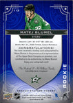 2022-23 Matej Blumel Upper Deck Stature ROOKIE AUTO BLUE 04/10 AUTOGRAPH RC #113 Dallas Stars