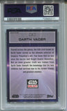 2022 Darth Vader Topps Star Wars Galaxy REFRACTOR PSA 9 #2 Dark Side 9221