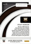 2022 Stacy Keibler Panini Immaculate Collection 09/65 #61 WWE HOF