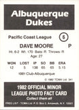 1982 Albuquerque Dukes TCMA COMPLETE 27 CARD SET W/ John Franco & Orel Hershiser #1-27