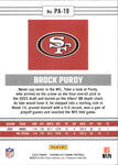 2022 Brock Purdy Panini Chronicles ROOKIE PINK RC #PA-19 San Francisco 49ers