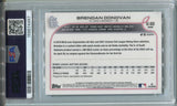 2022 Brendan Donovan Topps Chrome Update ROOKIE AUTO AUTOGRAPH RC PSA 8 #ACB-DO St. Louis Cardinals 4487