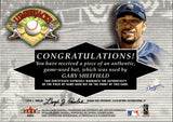 2001 Gary Sheffield Fleer Platinum LUMBERJACKS BAT RELIC #_GASH Los Angeles Dodgers 2