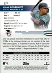 2024 Julio Rodriguez Topps Pristine PURPLE REFRACTOR 85/99 #277 Seattle Mariners