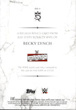 2025 Becky Lynch Topps Royalty WWE GOLD FOIL REGALIA RELICS DUAL SHIRT 64/99 RELIC #RR-9 Monday Night Raw