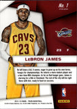 2014-15 LeBron James Panini Prizm HOLO SILVER SUPERSTARS #1 Cleveland Cavaliers