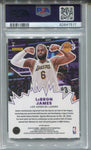 2022-23 LeBron James Donruss Optic PURPLE MY HOUSE PSA 10 #4 Los Angeles Lakers 7517