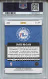 2024-25 Jared McCain Panini Revolution BLUE COSMO ROOKIE 233/295 RC PSA 10 #124 Philadelphia 76ers 0713