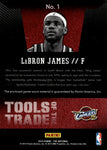 2014 LeBron James Panini The National TOOLS OF THE TRADE JERSEY RELIC #1 Cleveland Cavaliers *NRMT*