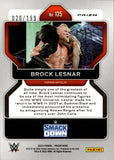 2022 Brock Lesnar Panini Prizm WWE BLUE 020/199 #135 Friday Night Smackdown