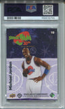 2026 Michael Jordan Upper Deck Space Jam 30th Anniversary GREEN FOIL PSA 9 #10 Tune Squad 8755